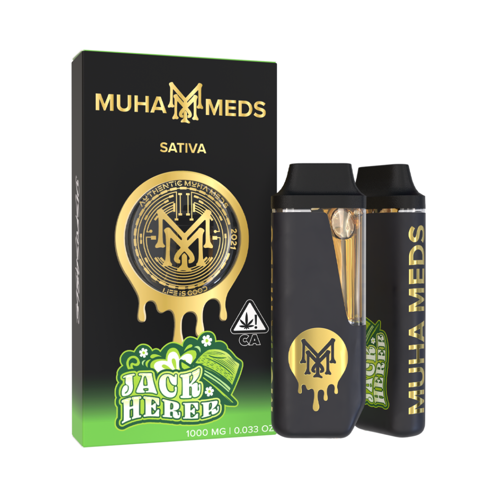 Muha Meds Jack Herer | Sativa 2000MG THC Review