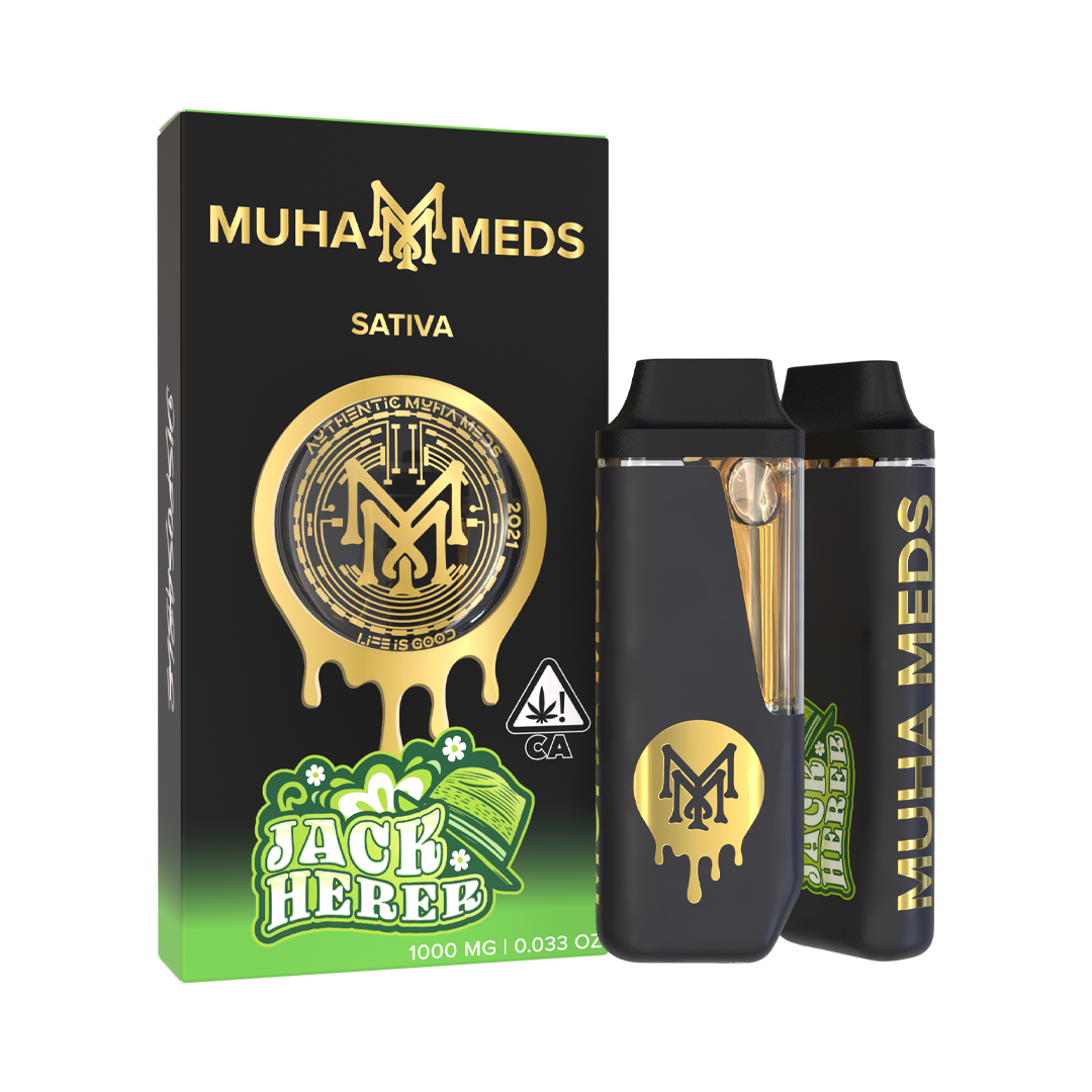 Muha Meds Jack Herer | Sativa 2000MG THC Review